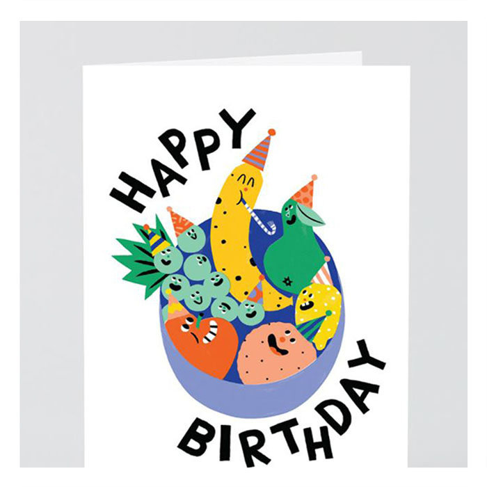 WRAP Magazine WRAP Happy Birthday Banana Card
