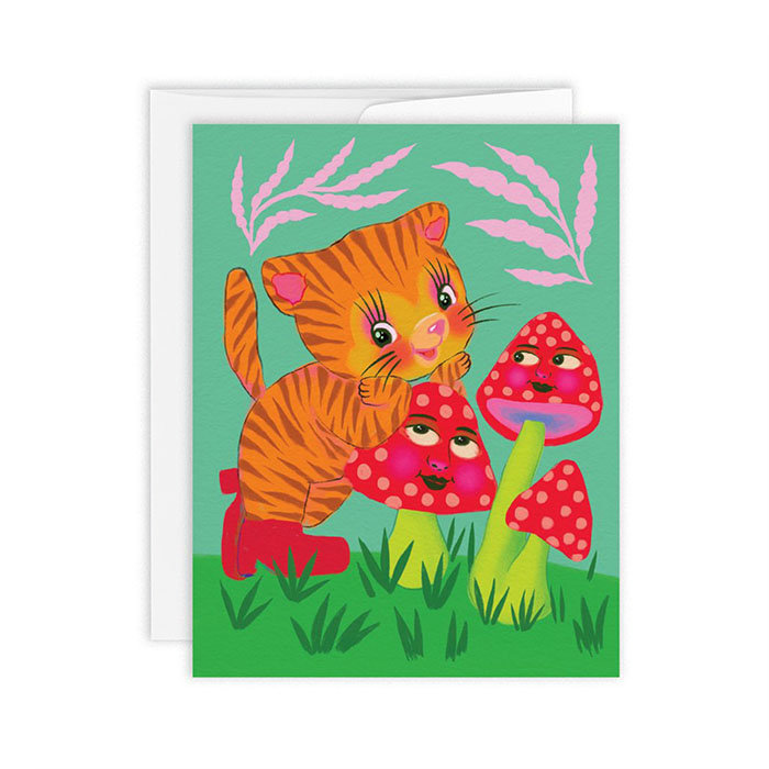 Paperole Paperole Mushrooms Card