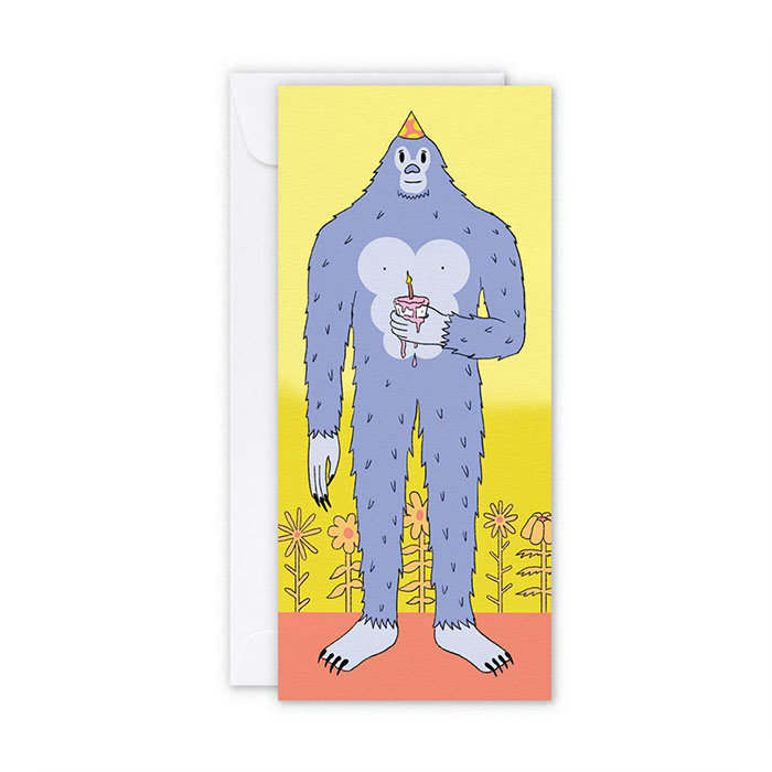 Paperole Yeti Card