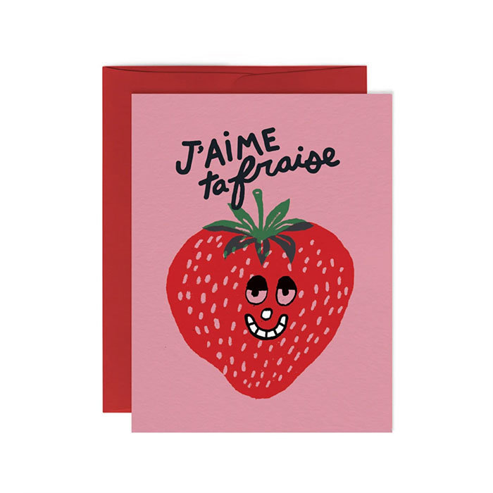 Paperole Paperole Strawberry Card