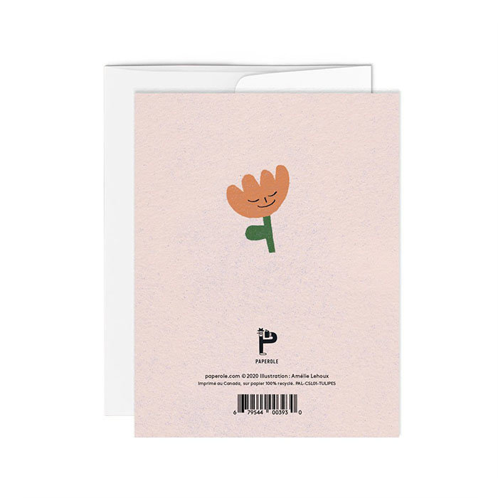 Paperole Tulips Card