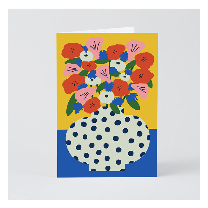 WRAP Magazine Wrap Flowers Card