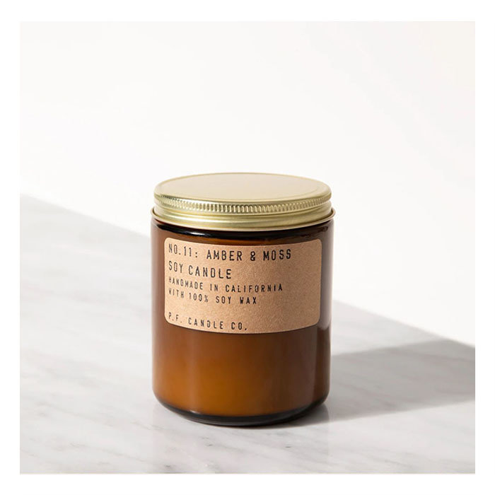 Pf Candle Co. Standard Amber & Moss Candle