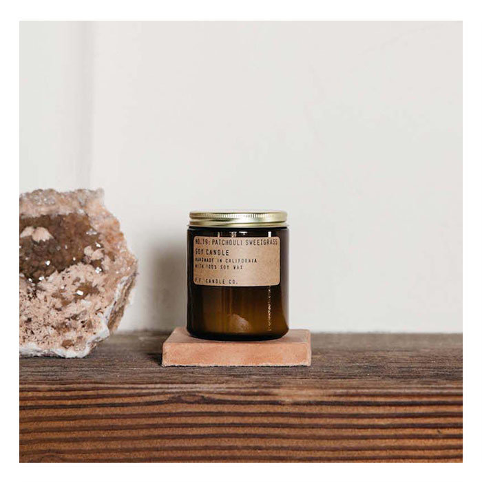 Pf Candle Co. Standard Patchouli Sweetgrass Candle