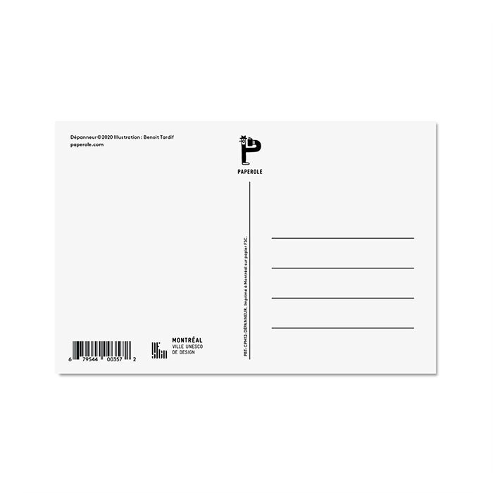 Paperole Monteal Dépanneur Post Card