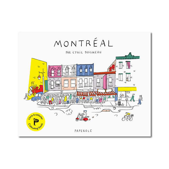 Paperole Cahier a colorier Montréal par Paperole