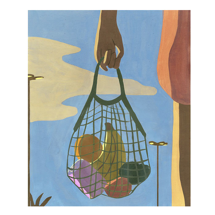 Affiche Groceries Holly Stapleton 8 x 10