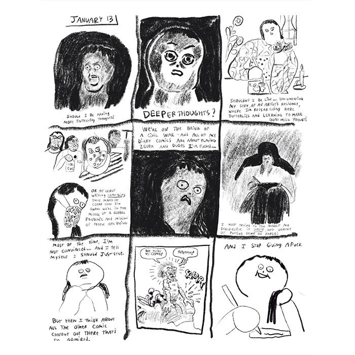 Livre January Diary Comics par Tara Booth