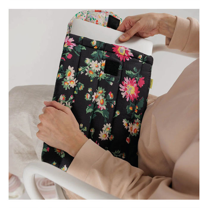 Baggu Rhian Daisy Floral Mix Baggu Puffy Laptop Sleeve 13/14''