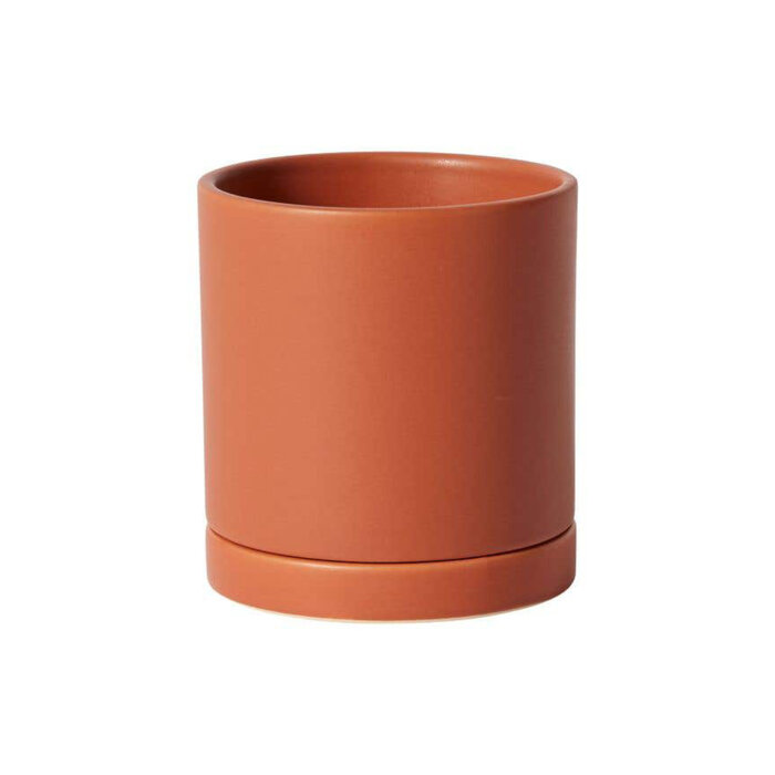 Cache-Pot Romey Orange Brûlé 4.25 x 4.75