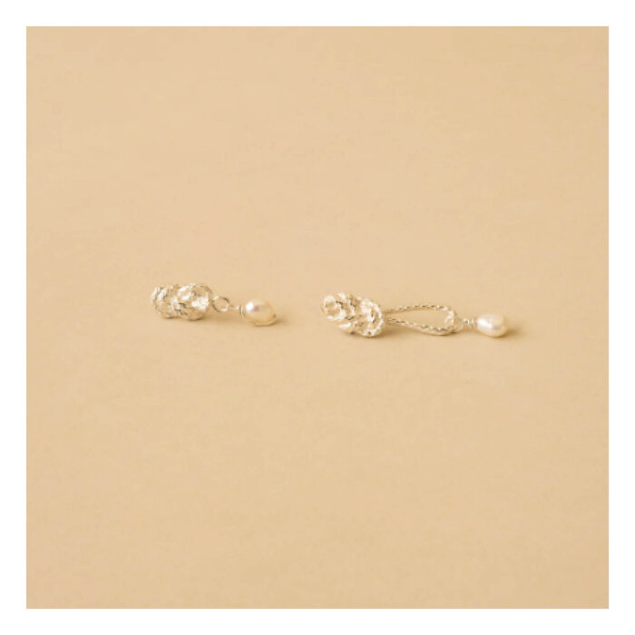 La Manufacture La Manufacture Big Buoys Silver Earrings