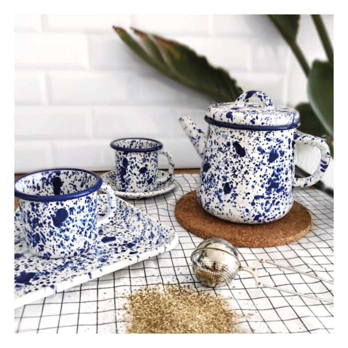 Bornn Speckled Enamel Teapot