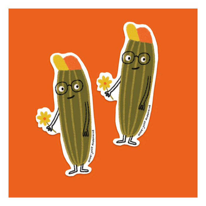 Anne-Julie Dudemaine Anne-Julie Dudemaine Pickle Sticker