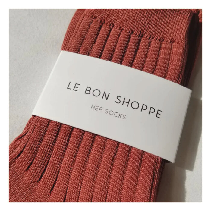 Chaussettes Her Le Bon Shoppe Terracotta