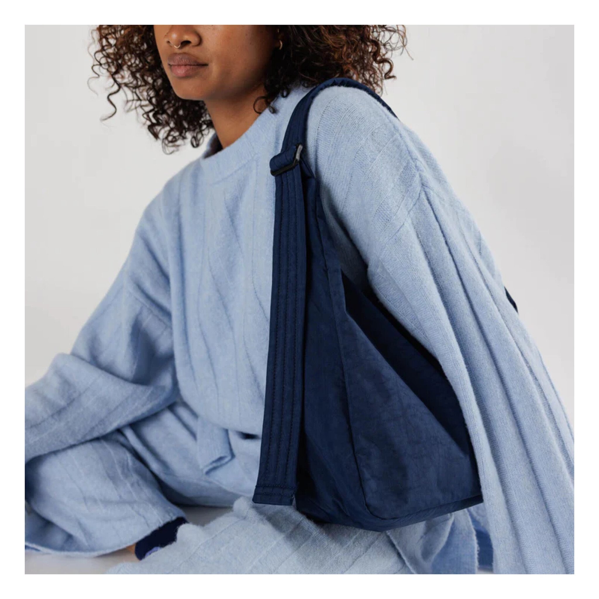 PRADA | Nylon Shoulder Bag | Women | Black F0002 | Flannels