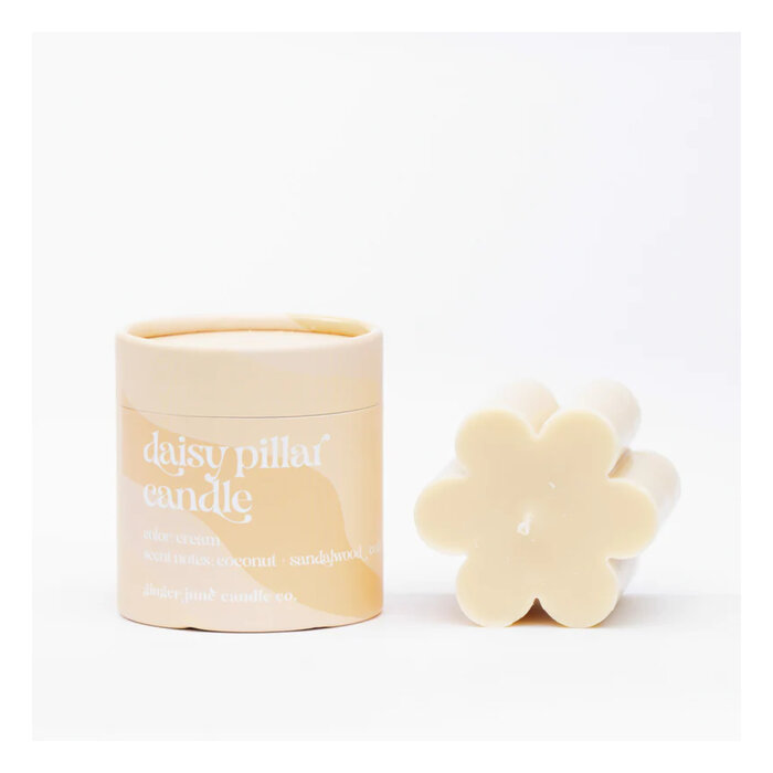 Ginger June Candle co Bougie Pillier Daisy Ginger June (2 options disponibles)