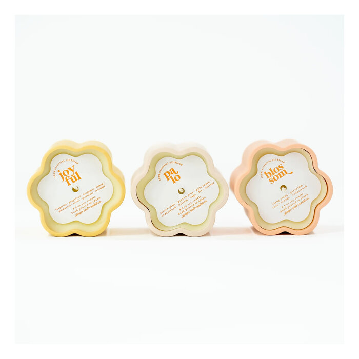 Ginger June Candle co Bougie Ceramique Daisy Ginger June (3 options disponibles)