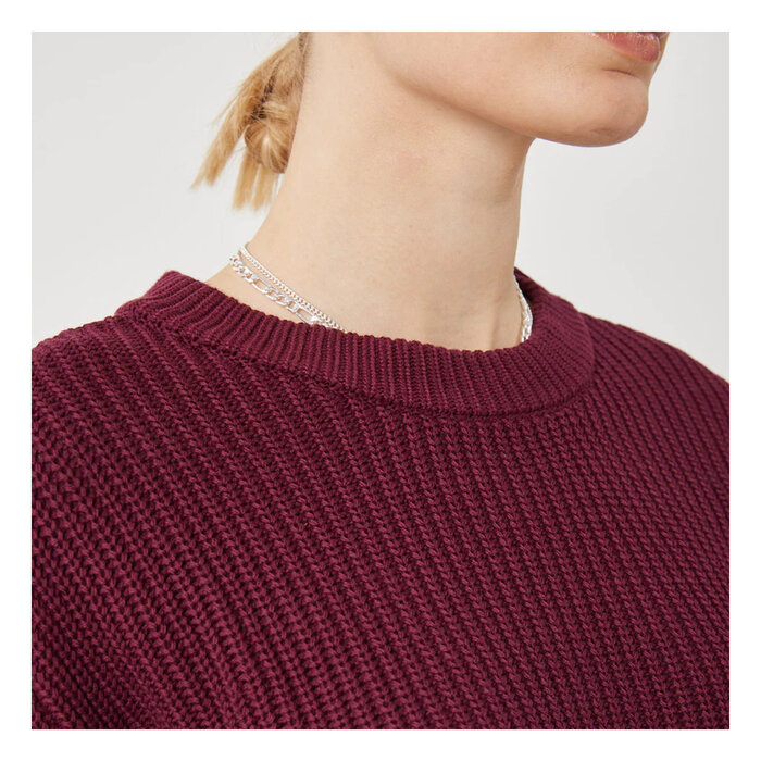 Minimum Mikala Burgundy Sweater FINAL SALE