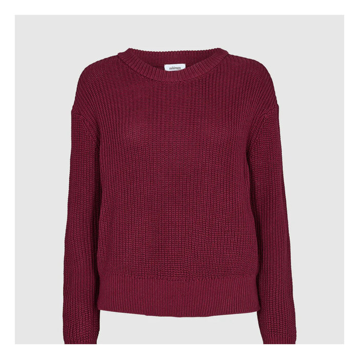 Minimum Minimum Mikala Burgundy Sweater FINAL SALE