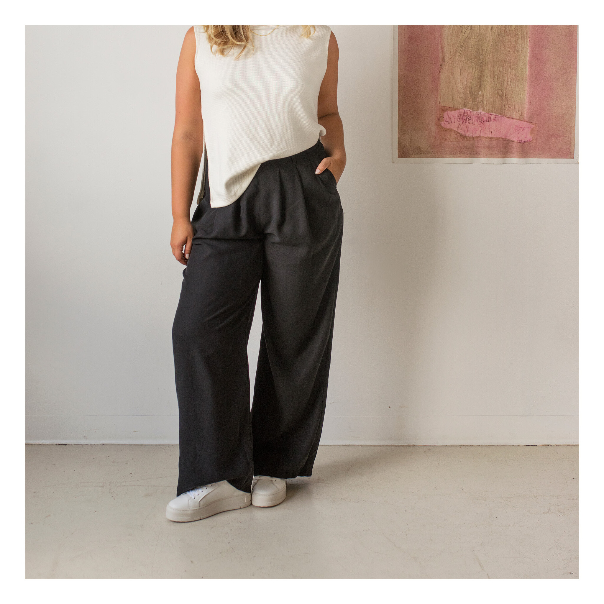 Dailystory Black Angie Pants