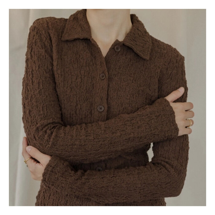 Mod Ref Mod Ref Brown Kyra Shirt FINAL SALE