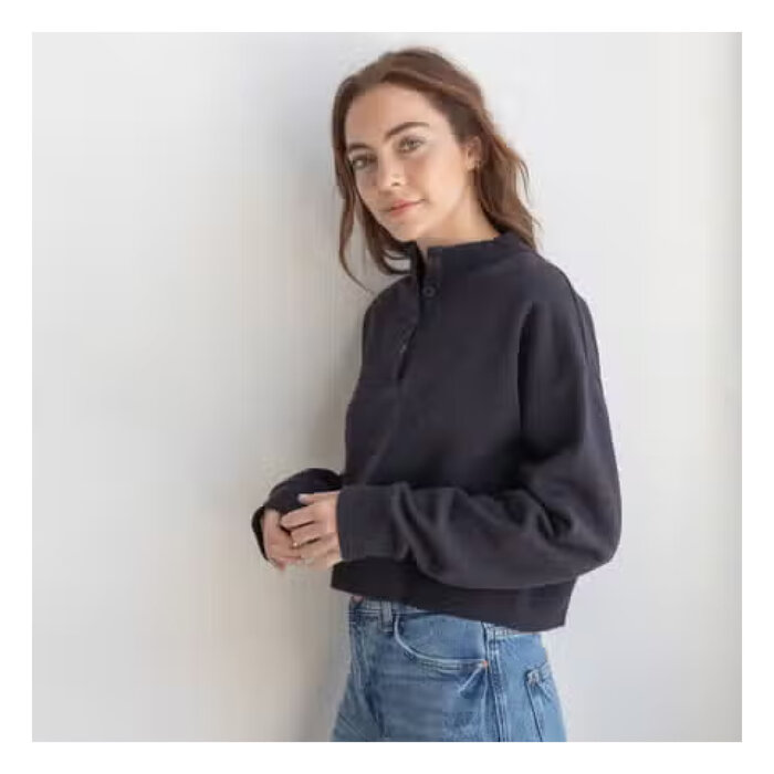 Things Between Things Between Dark Navy Maeve Crewneck FINAL SALE