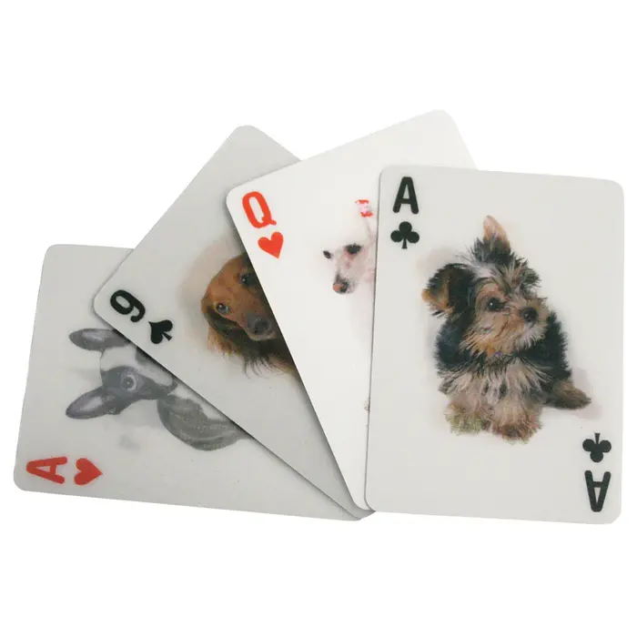 Kikkerland Dogs 3D Playing Cards