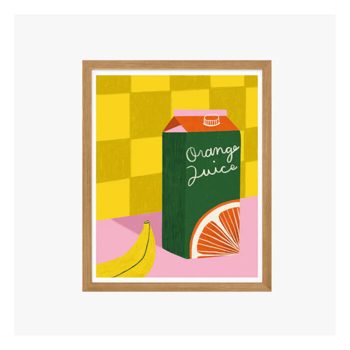 Anne-Julie Dudemaine 8 x10 Orange Juice Print
