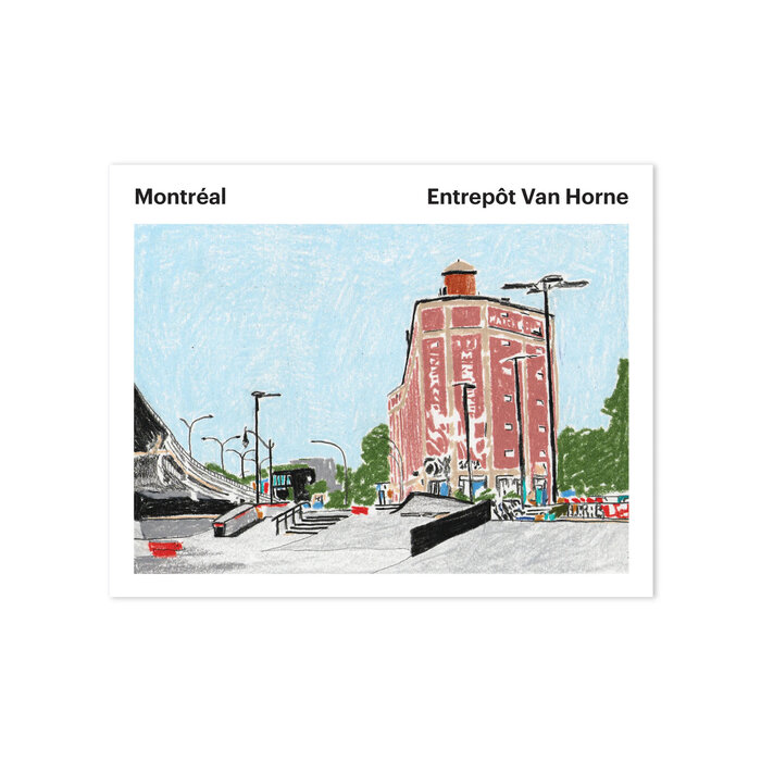 Jeraume x Paperole Van Horne Warehouse Postcard