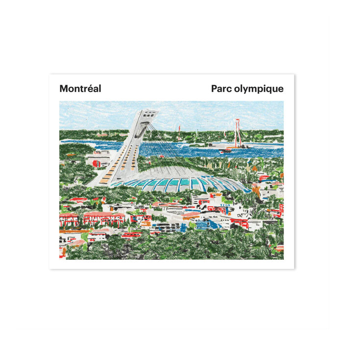 Paperole Jeraume x Paperole Olympic Park Postcard