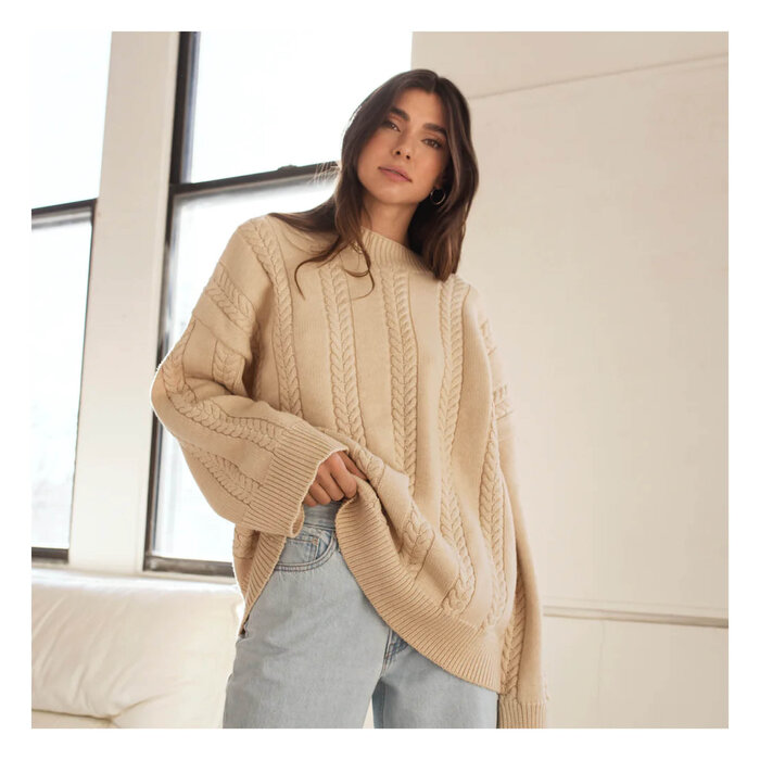 Dailystory Dailystory Oatmeal Olie Sweater