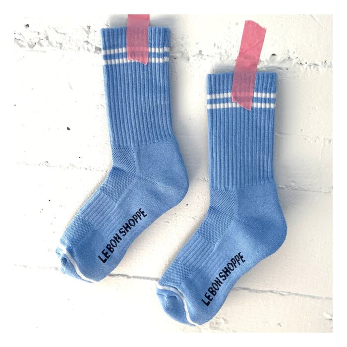Le Bon Shoppe French Blue Boyfriend Socks