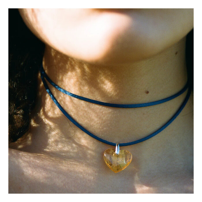 Luxia Citrine Heart Necklace