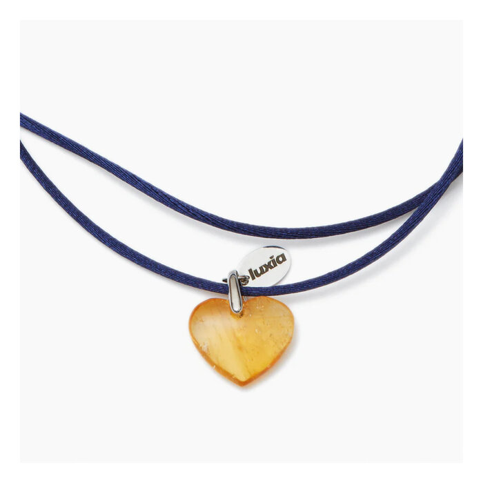 Luxia Citrine Heart Necklace
