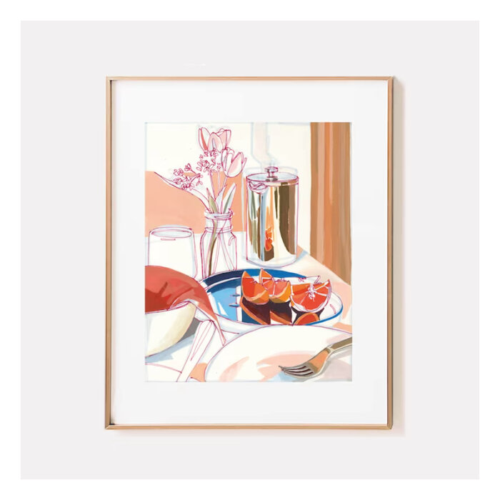 Anissa Riviere A.Riviere Breakfast in the Catskills Print (2 Format Available)