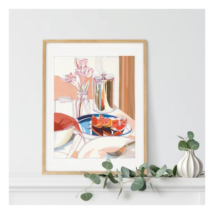 A.Riviere Breakfast in the Catskills Print (2 Format Available)