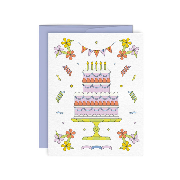 Paperole Party Day (Jour de Fête) Greeting Card