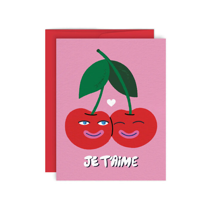 Paperole Cherries Greeting Card