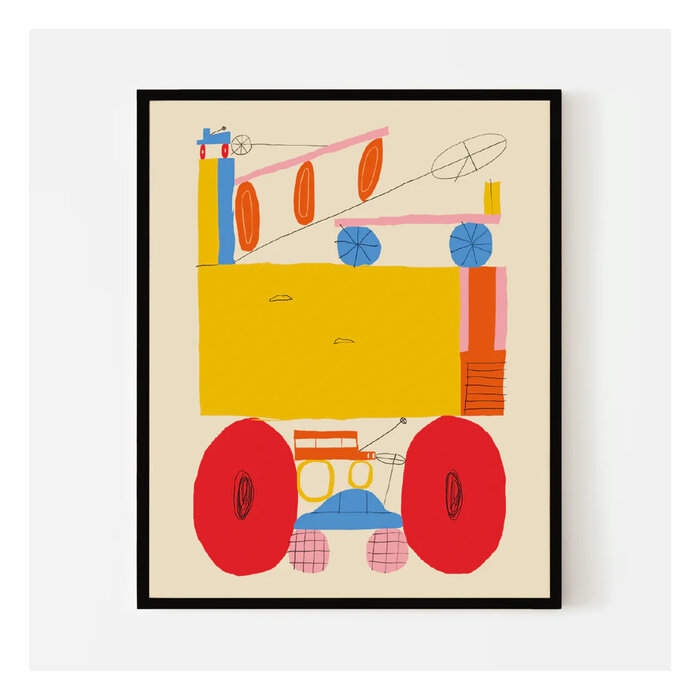 Paperole Cars 8 x 10 Print