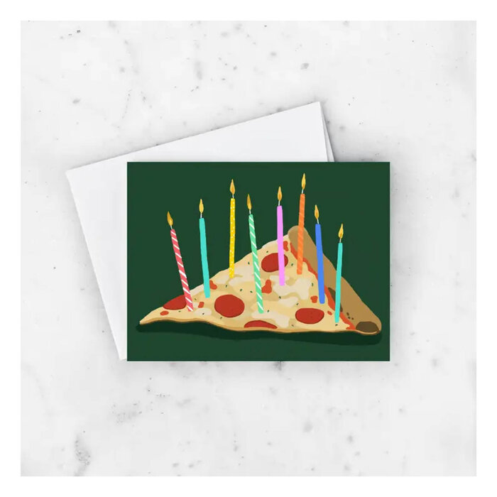Idlewild co Idlewild co. Pizza Birthday Greeting Card