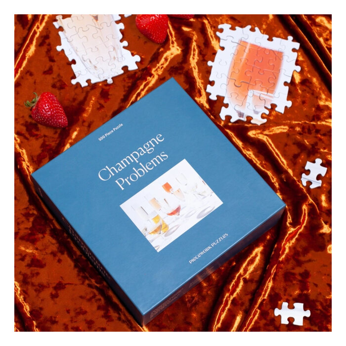 Piecework Champagne Problems Puzzle