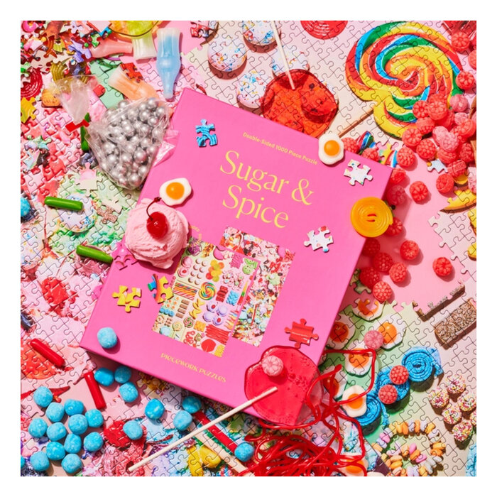 Piecework Sugar & Spice Two-Sided Puzzle