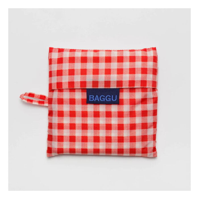 Baggu Sacs Réutilisables Baggu Red Gingham Standard Reusable Bag