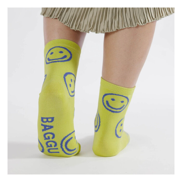 Baggu Happy Crew Socks (2 Options Available)