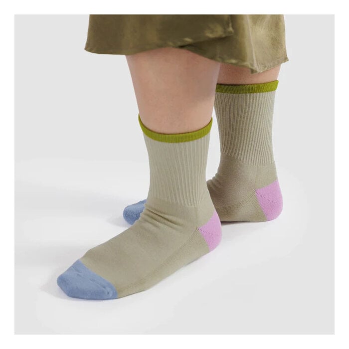 Chaussettes Ribbed Baggu Stone Mix