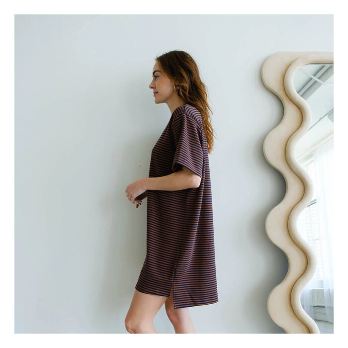 Things Between Brown and Navy Sonny Dress