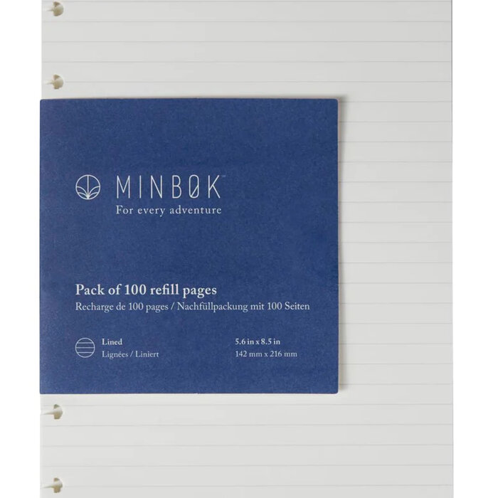 Minbøk Minbok Large Refill Pages (3 Options Available)
