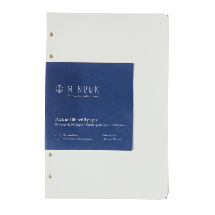 Minbok Large Refill Pages (3 Options Available)