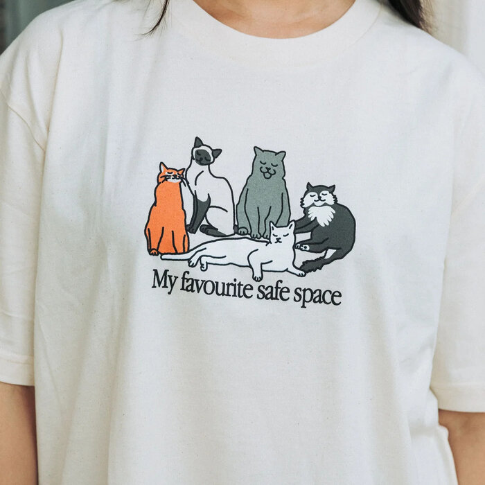 Catharsis Catharsis My Favourite Safe Space CATS T-Shirt