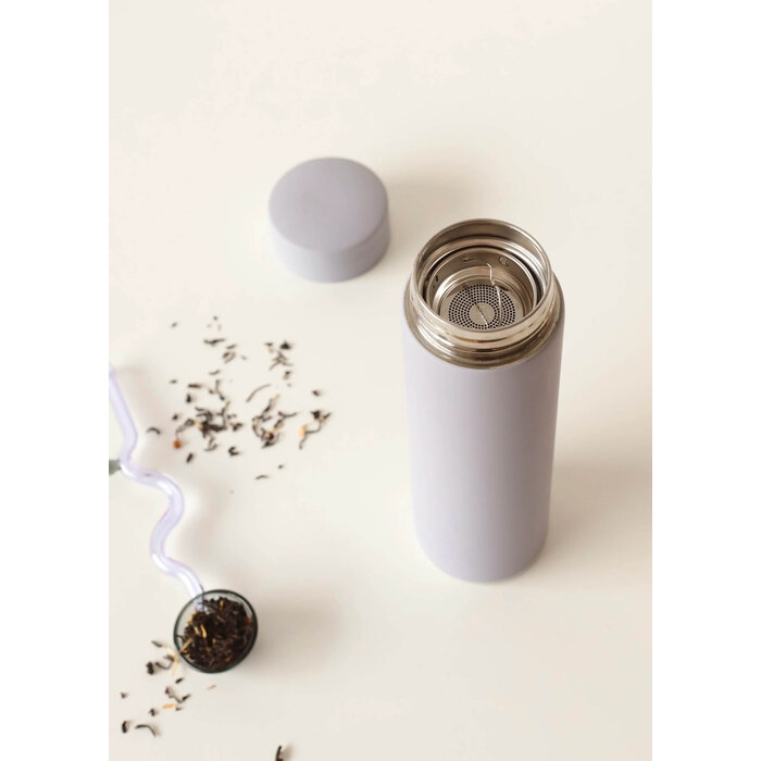Moi d'Abord Lilac Travel Mug With Infuser